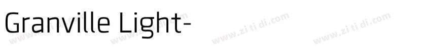 Granville Light字体转换